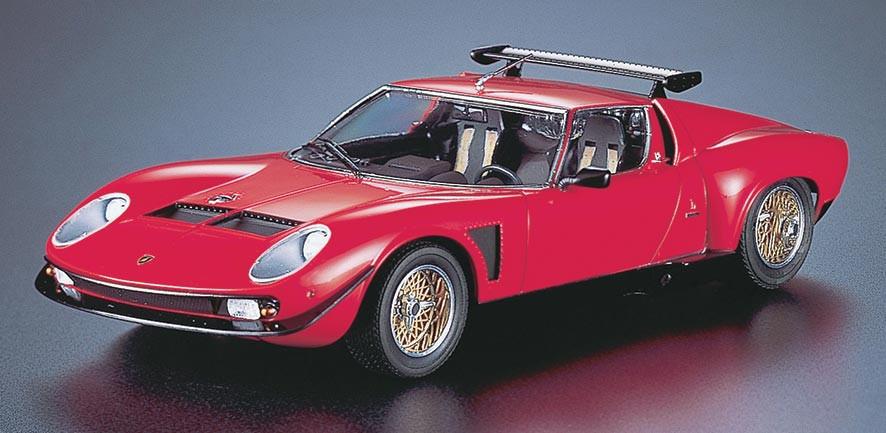 Hasegawa Model Cars 1/24 1975 Lamborghini Jota SVR Sports Car Kit