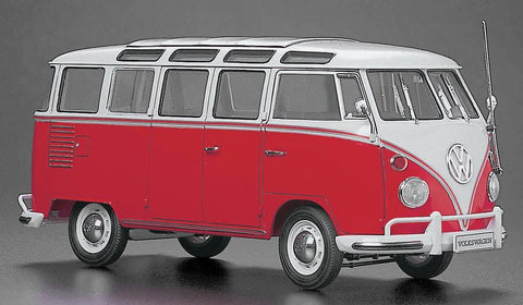 Hasegawa Model Cars 1/24 1963 VW Type 2 Micro Bus w/23 Windows Kit