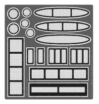 Model Car Garage 1/24-1/25 2000-01 Ford Taurus Stock Car Grille & Duct Works (Photo Etch)