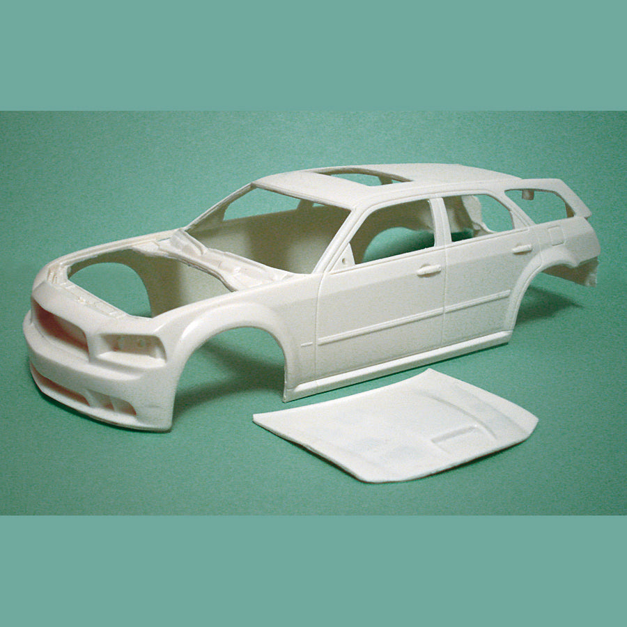 Jimmy Flintstone 1/25 2007 Charger Magnum Wagon Body for RMX
