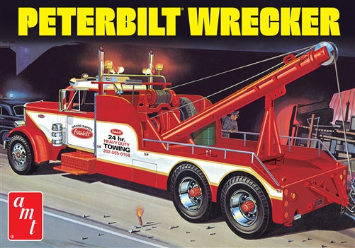 AMT 1/25 Peterbilt 359 Wrecker Truck Kit