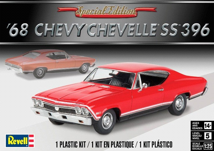 Revell-Monogram 1/25 ’68 Chevy® Chevelle® SS™ 396 Kit