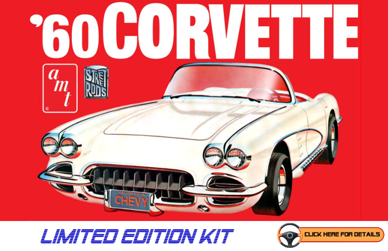 AMT 1/25 1960 Chevrolet Corvette Limited Edition Kit